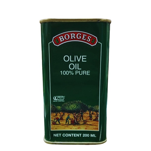 BORGES EXTRA VIRGIN OLIVE OIL 200ML TIN | PREMIUM SPANISH OLIVE OIL