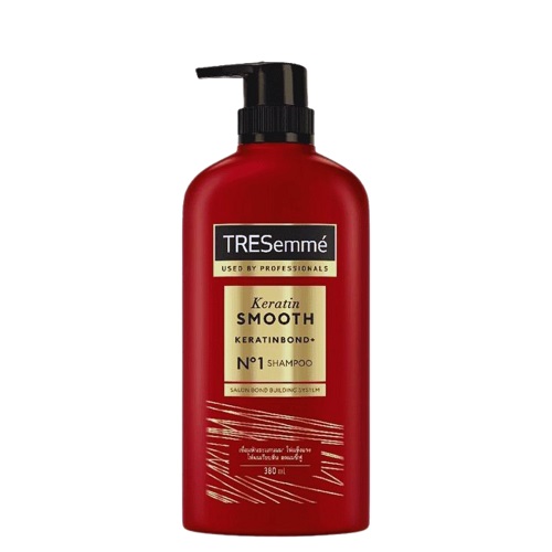 TRESemme Keratin Smooth Shampoo with Marula Oil – Frizz Control & Silky Hair Care, 380ml